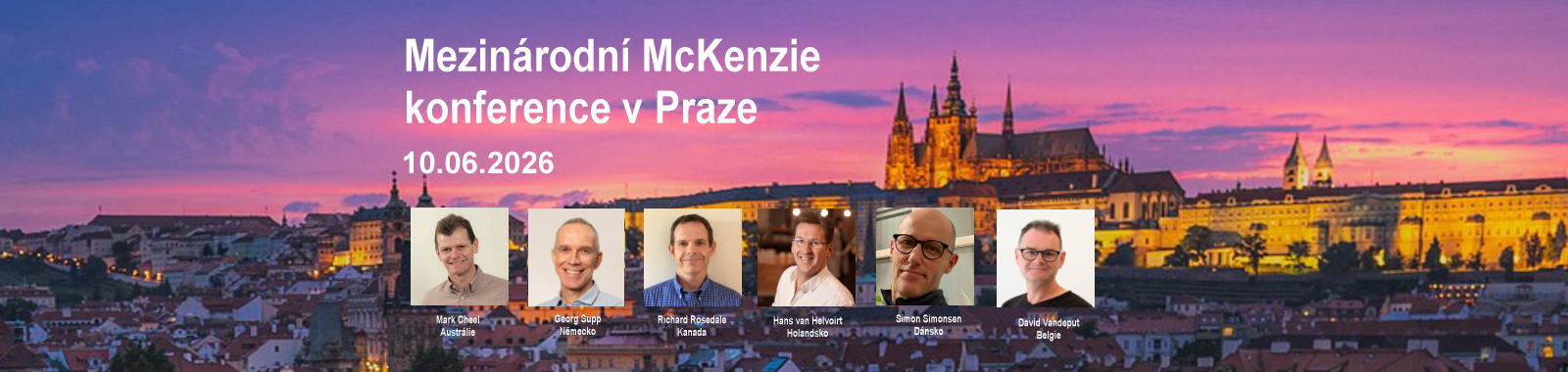 Mezinárodní McKenzie konference v Praze